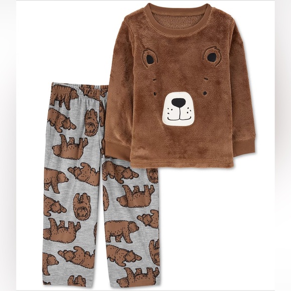 Carter's
Toddler Velboa Pajamas, 2 Piece Set.      (5T) - Picture 1 of 3